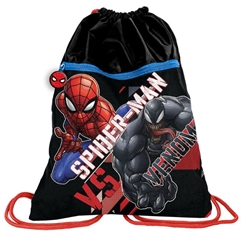 Spiderman gymnastiktaske m/ stropper