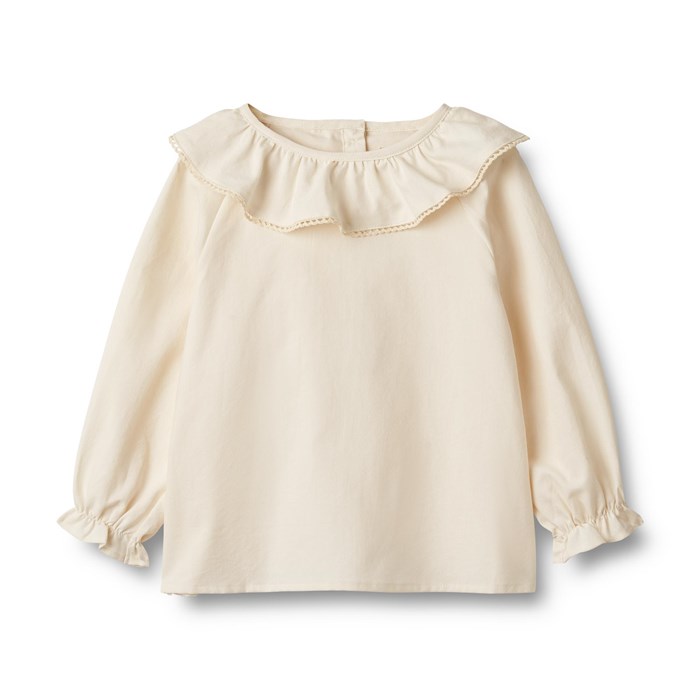 Wheat Blouse Elin LS - Eggshell