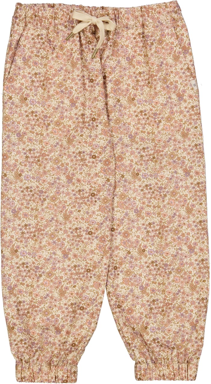 Wheat trousers Shilla - Clam flowers