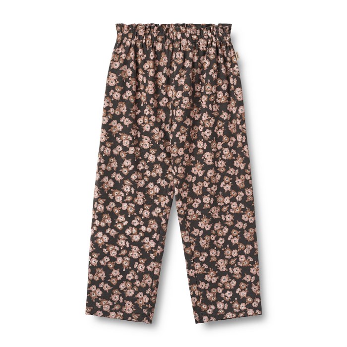 Wheat Jersey pants Elaine - Raven anemones