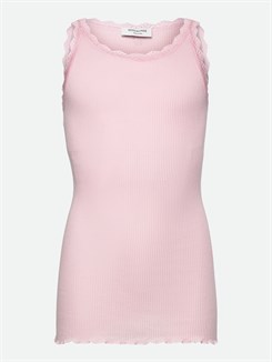 Rosemunde Balta regular w/ lace - Pink-a-boo