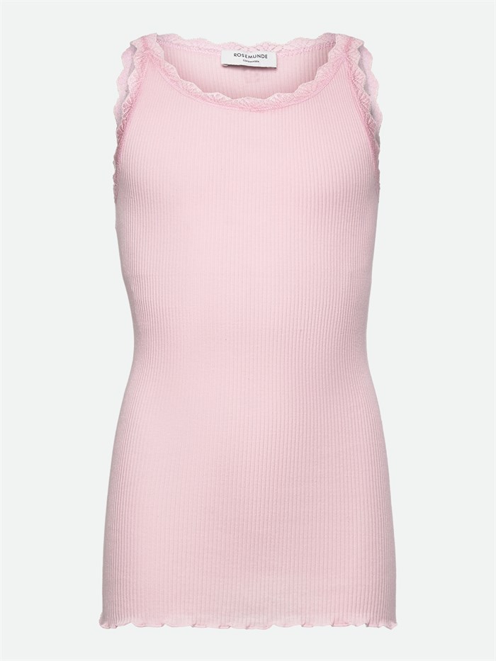 Rosemunde Balta regular w/ lace - Pink-a-boo