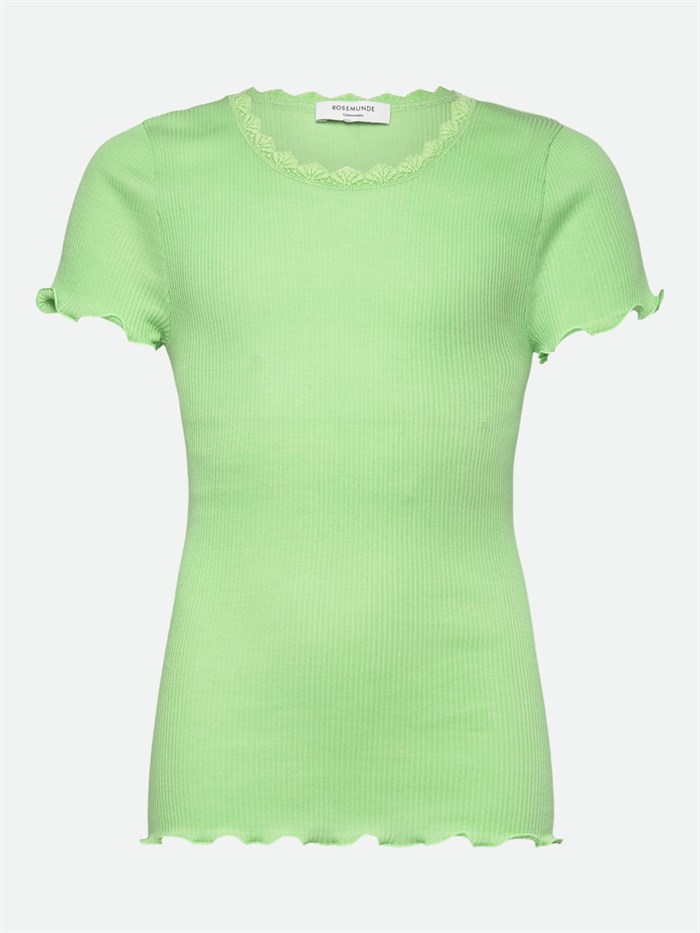 Rosemunde Balta SS t-shirt - Pistachio green