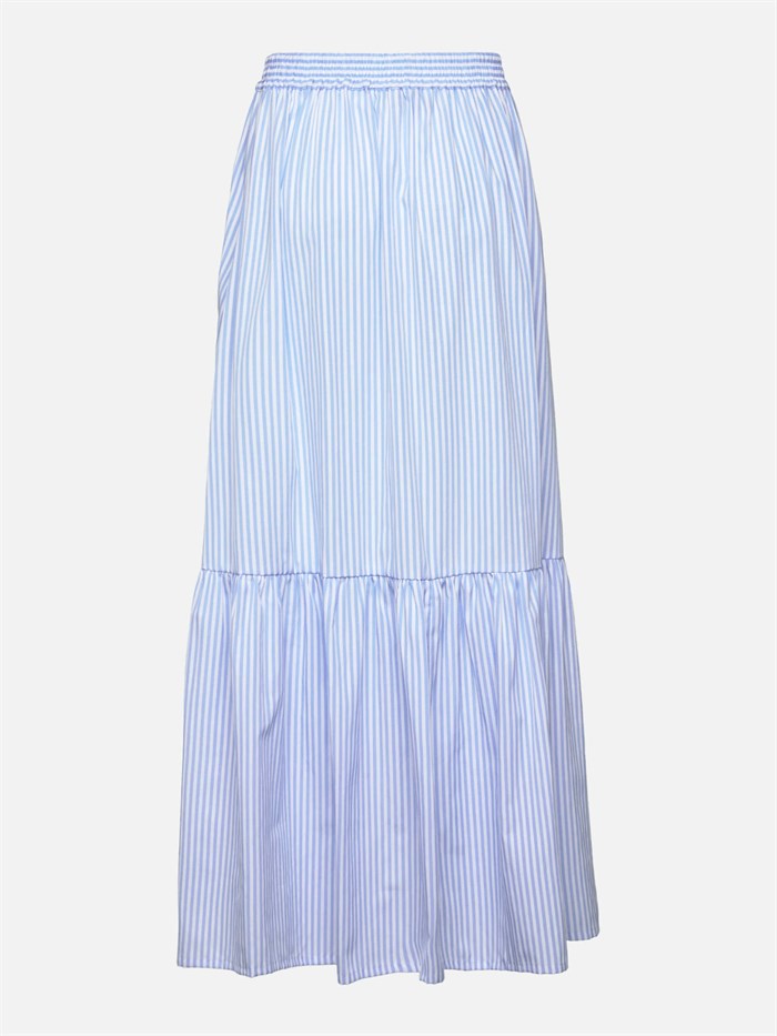 Rosemunde Ivy long skirt - Little boy blue stripe