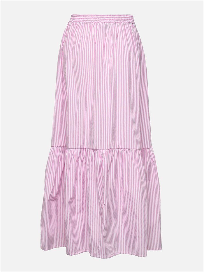 Rosemunde Ivy long skirt - Pink-a-boo stripe