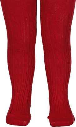 MarMar rib strømpebukser - Hibiscus Red
