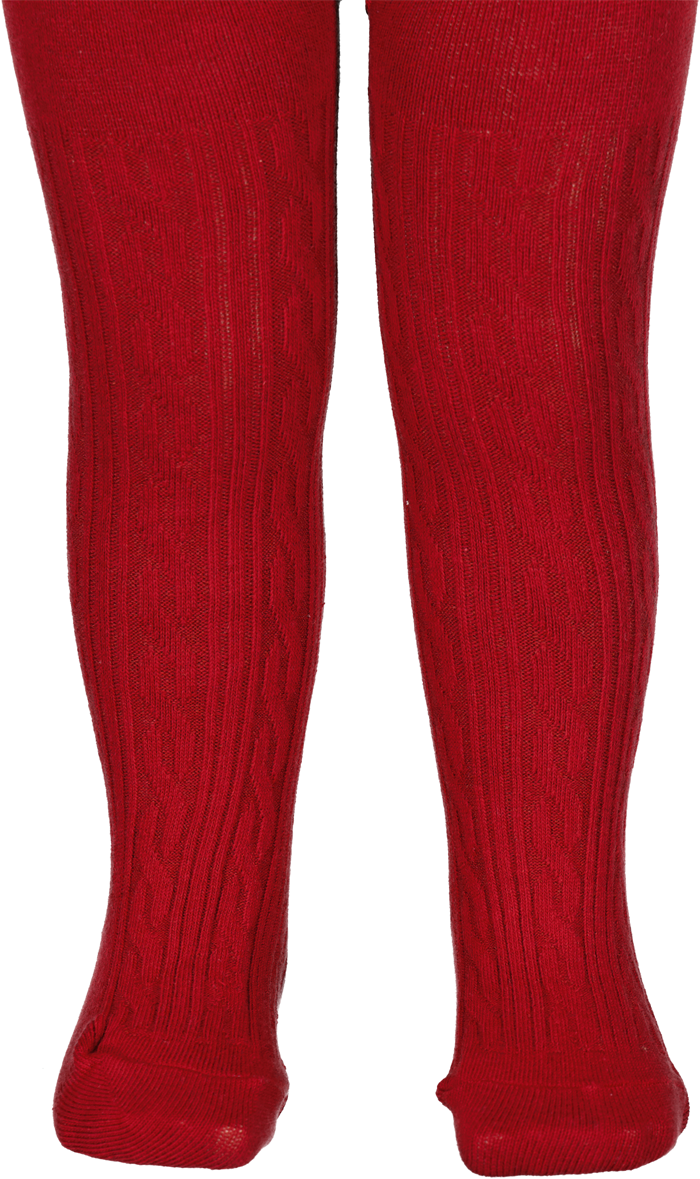 MarMar rib strømpebukser - Hibiscus Red