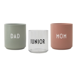 Design Letters Familie gaveæske - Mom, Dad, Junior