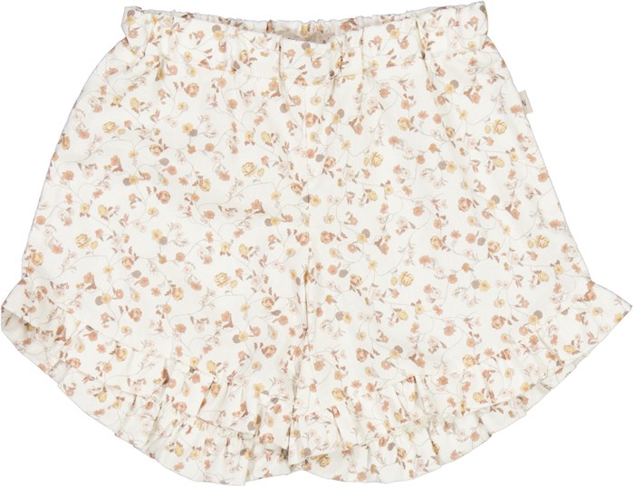 Wheat shorts Camille - Flower poppy