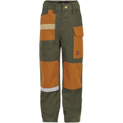 Mikk-Line Twill Worker pants - Dusty Olive