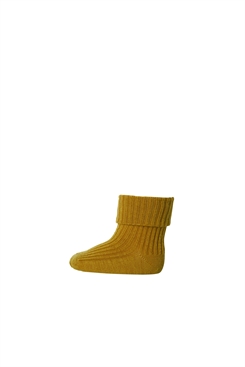 MP Ankle Wool Rib Turn Down - Golden Spice