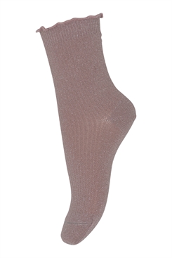 MP Doris Glitter socks - Rose grey