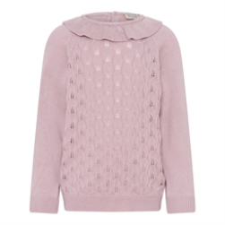 Minymo Pullover LS knit - Burnished Lilac