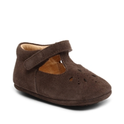 Bisgaard Bloom hjemmesko - Dark Brown