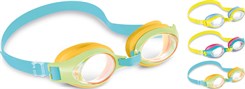Svømmebriller - Blå/gul/pink