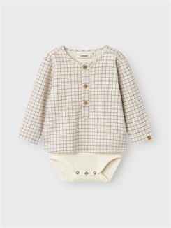 Lil' Atelier Damieno LS body shirt - Turtledove