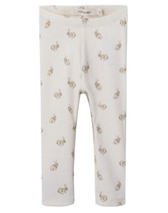 Lil' Atelier Lavo slim leggings - Turtledove rabbit