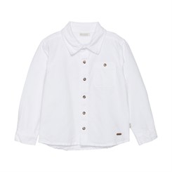 Minymo shirt LS - White