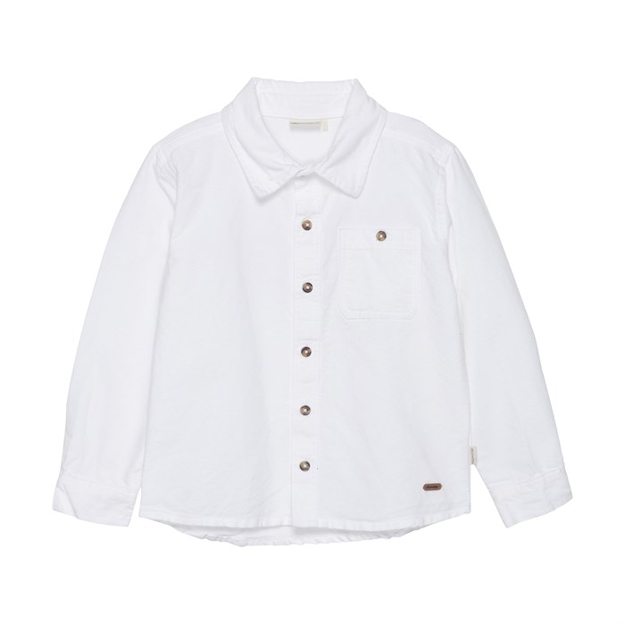 Minymo shirt LS - White