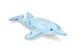 Oppusteligt badedyr 175cm - Delfin