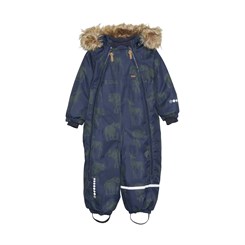 Minymo snowsuit AOP - Parisian Night