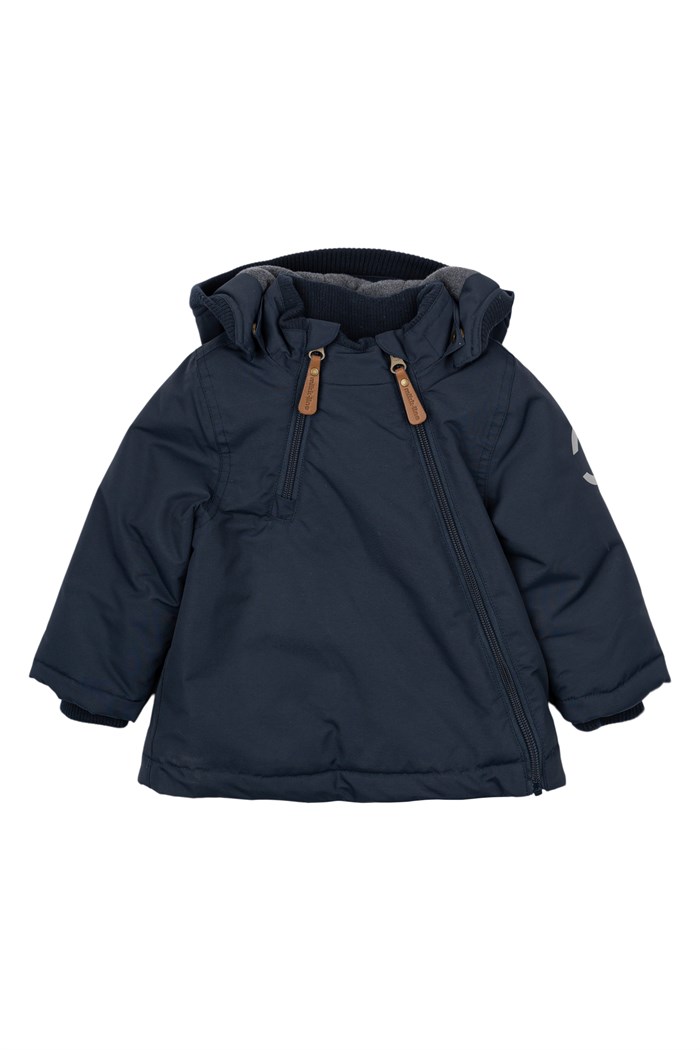 Mikk-Line Nylon Jacket - Solid - Blue nights