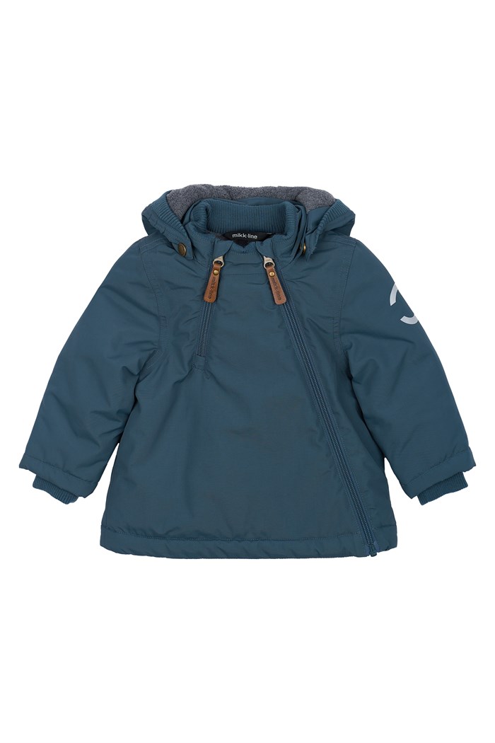 Mikk-Line Nylon Jacket - Solid - Orion Blue