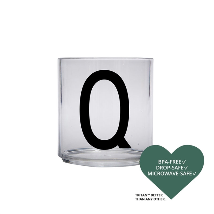 Design Letters Personal tritan drinking glass (Q)