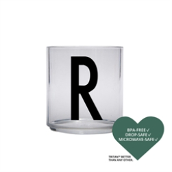 Design Letters Personal tritan drinking glass (R)