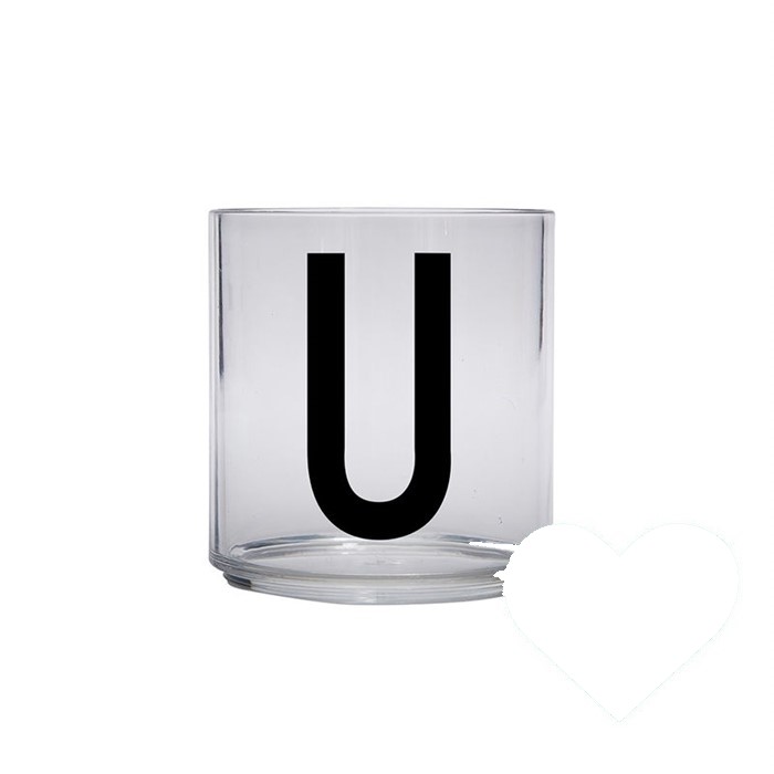 Design Letters Personal tritan drinking glass (U)