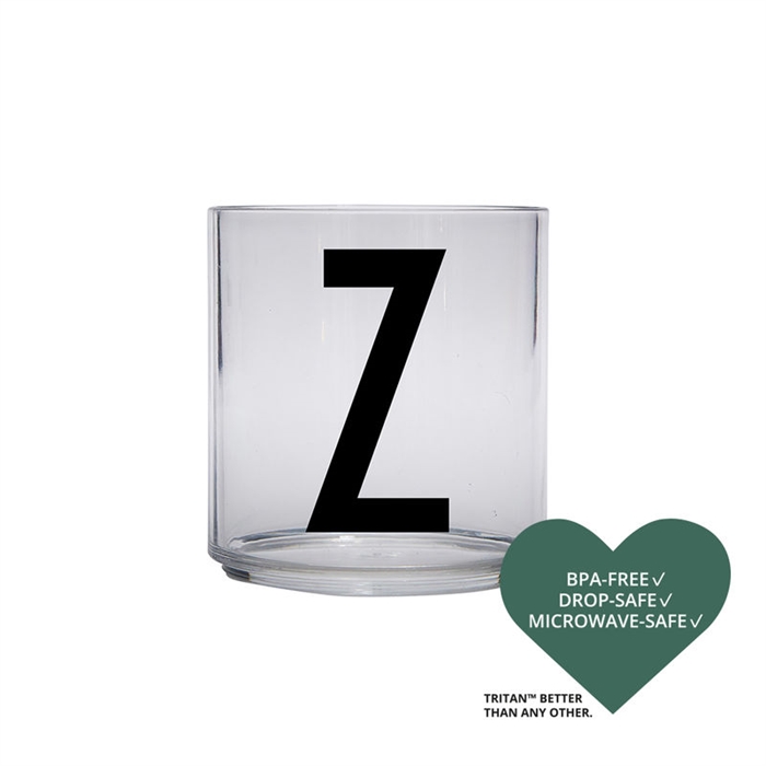 Design Letters Personal tritan drinking glass (Z)