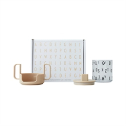 Design Letters "Grow with your cup" tritan giftbox - Beige