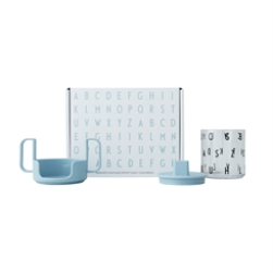 Design Letters "Grow with your cup" tritan giftbox - Light blue