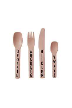 Design Letters cutlery set (nude)