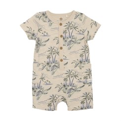 En Fant playsuit - Cement