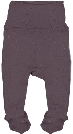MarMar Pixa pants (Wool Pointelle) - Plum
