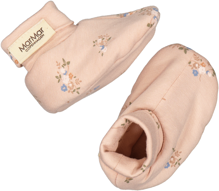 MarMar newborn booties - Rose Bouquet