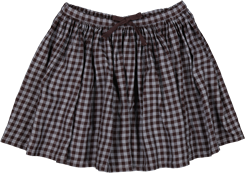 MarMar Sille skirt - Espresso Check