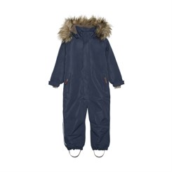 En Fant snowsuit w/fake fur - Parisian Night