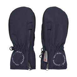 En Fant mittens w/zip - Parisian Night