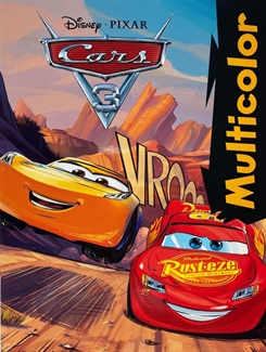 Disney Multicolor farvebog - Cars 2