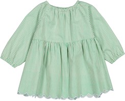 MarMar Dswason dress - Mint Leaf Stripes
