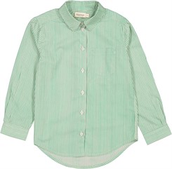 MarMar Tommy Shirt - Mint Leaf Stripes