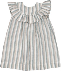 MarMar Drussa dress - Dusty Blue Stripe