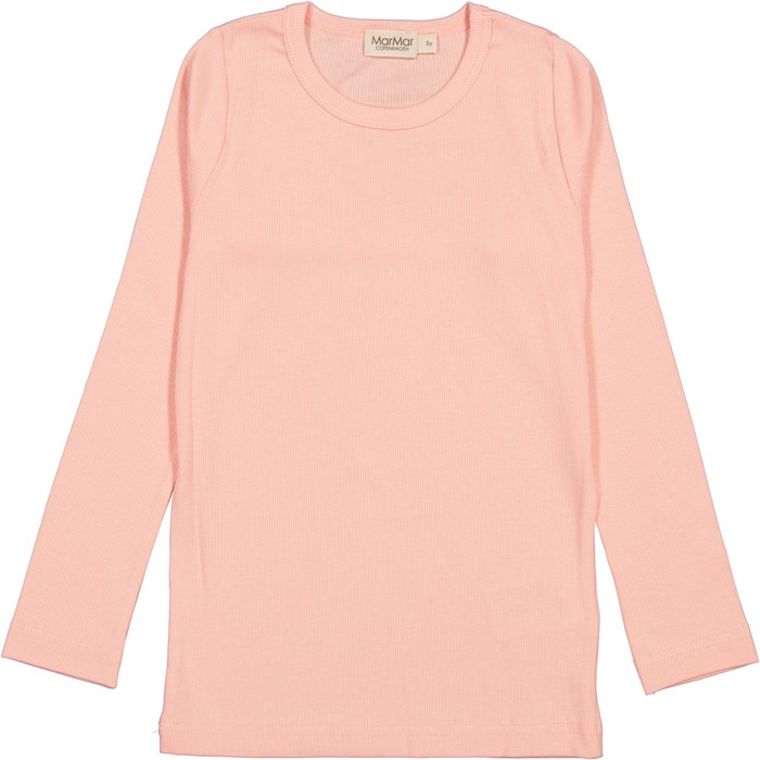 MarMar Tani plain Tee LS - Fine modal - Soft Coral