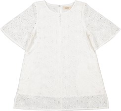 MarMar Damilla dress, Broderie Anglaise - Cloud