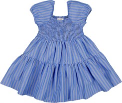 MarMar Dyman dress - Cornflower Stripe