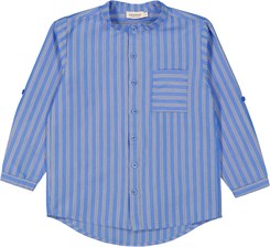 MarMar Theodor Shirt - Cornflower Stripe