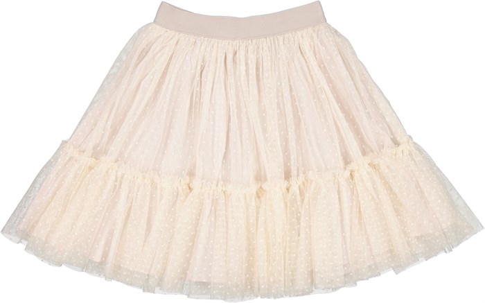 MarMar Saga Ballerina tulle dot skirt - Vanilla