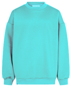 Rosemunde sweatshirt - Aqua paradise